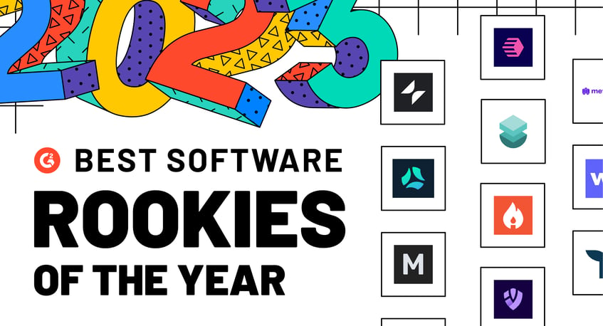 G2’s Rookies of the Year: Top 25 “New” Software Products to Watch