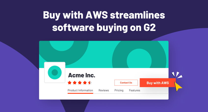 G2 + Buy with AWS: A New Partnership for Streamlined Buying Processes