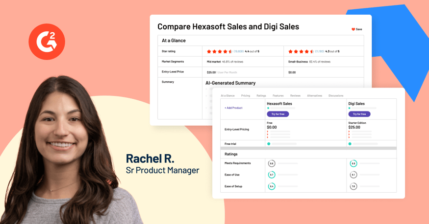 G2’s Refreshed Compare Pages Create a Smarter Software Shopping Experience