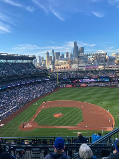 Attending a Cubs game in Seattle