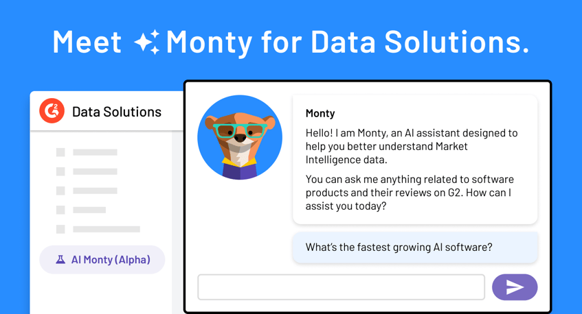 Introducing Monty for Data Solutions: Investors’ AI Assistant for Market Insights from G2