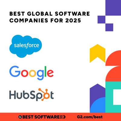 g2 best global software companies for 2025