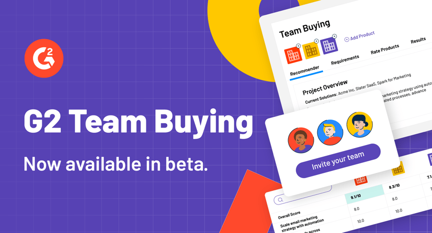 G2 Introduces Team Buying Beta Program