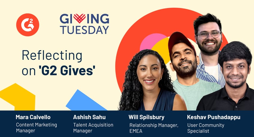 G2 Gives: Supporting our Employees By Supporting What’s Important to Them