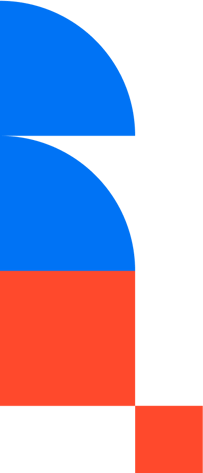 Oval red shape